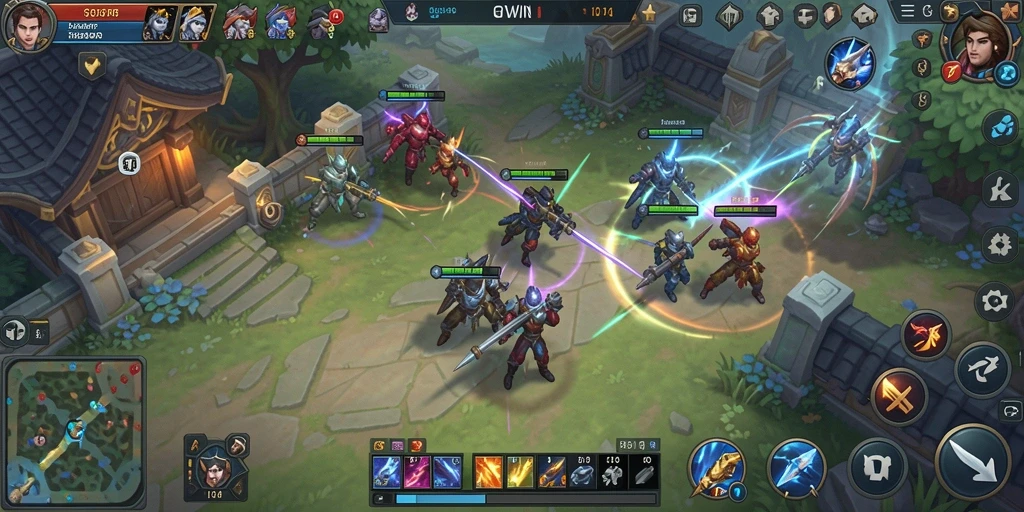 Tampilan gameplay GOWIN yang menantang dan menarik.