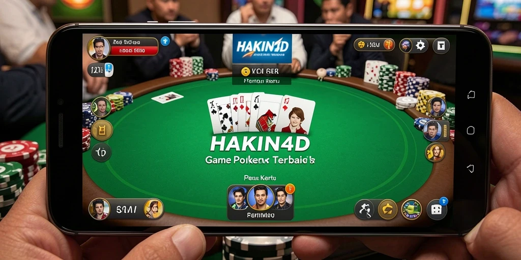 Tampilan gameplay poker HAKIN4D yang menarik dan penuh aksi.
