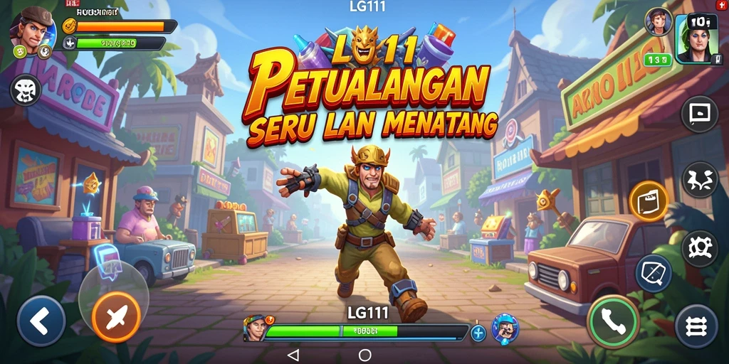 Tampilan menakjubkan dari gameplay LG111 yang menarik dan interaktif.