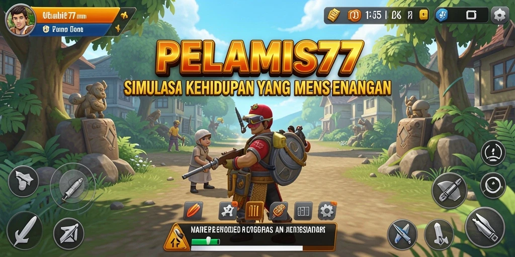 Tampilan gameplay PELAMIS77 yang menarik dan interaktif.