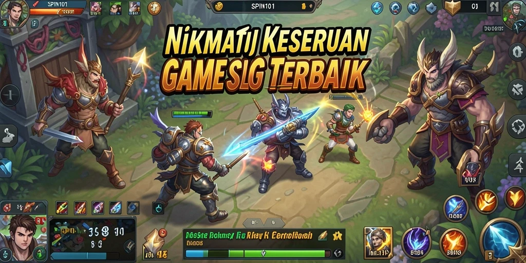 Screenshot gameplay SPIN101 menampilkan aksi seru dan strategi cerdas.