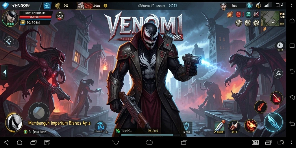 Tampilan gameplay VENOM889 yang seru dan penuh strategi.